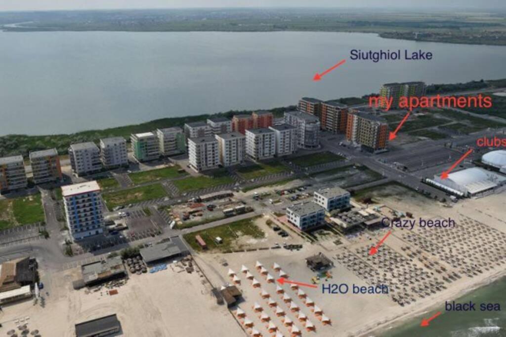 Summerland, 30M From Beach&Best Clubs, Nuba, Fratelli, Ammos Διαμέρισμα Mamaia Εξωτερικό φωτογραφία